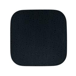 (6 pieces) SELTMANN WEIDEN | Porcelain Coupe Dinner Plates – Black - 165x165 mm - Flat - Square