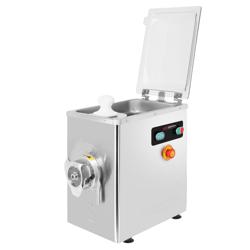 Picadora de carne eléctrica industrial boca 22 - 400kg/h - 1,5 kW - 1400rpm - placa 4mm - refrigerada