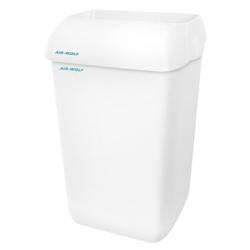 AIR-WOLF | Kapaklı çöp kutusu - 23 litre - ABS plastik - beyaz