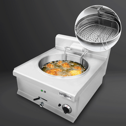 Friteuză electrică pentru pește - 25 litri (15 kW)