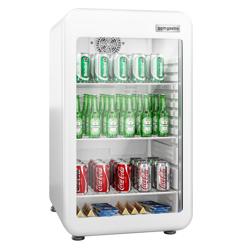 Frigider mini bar - 113 litri - cu 1 ușă de sticlă - alb