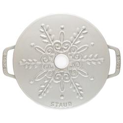 STAUB | LA COCOTTE - La Marmite - Ø 240mm - Gietijzer - Witte truffel