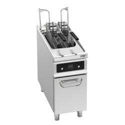 Friteuse électrique – 22 litres – 22 kW – avec levage automatique du panier et système de filtration d’huile