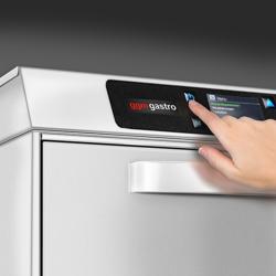 Máquina de lavar copos de parede dupla - Digital - 3,40kW - com bomba de drenagem, doseadores de detergente e abrilhantador & opção Wi‑Fi