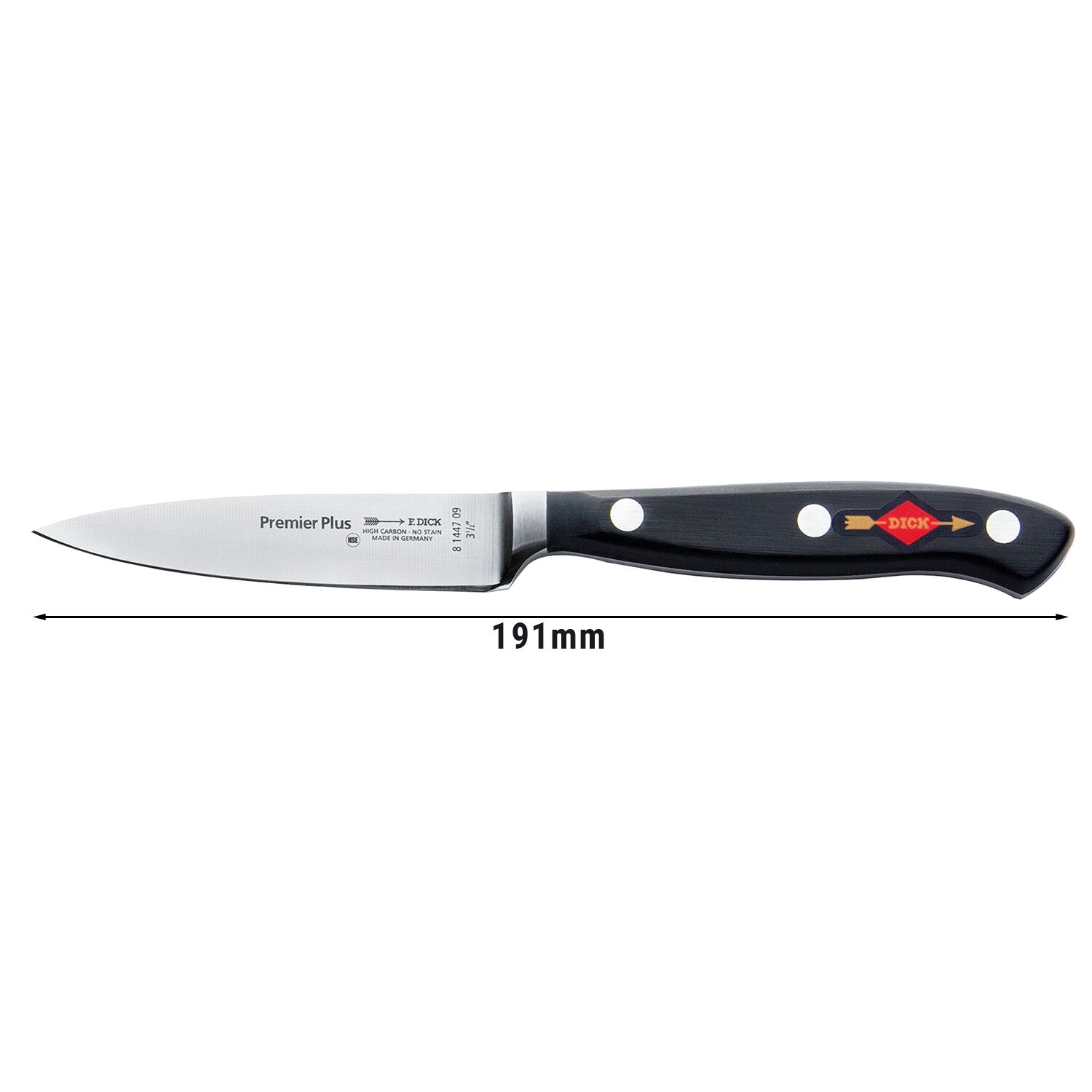 F. DICK | Premier Plus - Couteau d'office - Lame: 90mm
