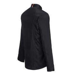 (5 st) Långärmad MeshAir Pro Chef Jacket - Svart - Storlek: M