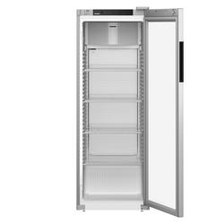 LIEBHERR | Réfrigérateur PERFORMANCE - 347 litres - Intérieur en plastique - Avec 1 porte en verre - Gris       