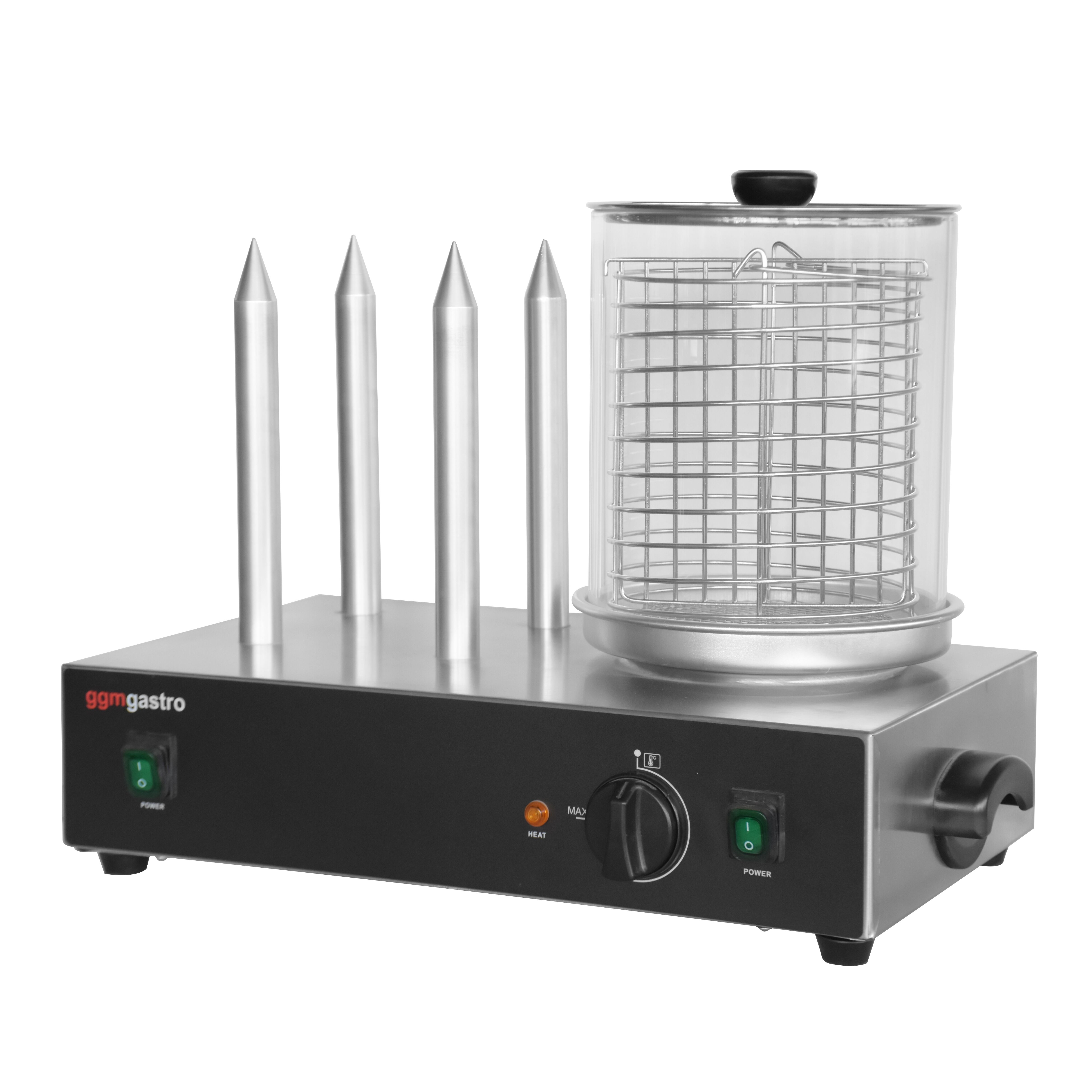 Masina de facut hot dog- cu 4 frigarui