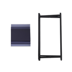 Bijzettafel-/ koffietafel - inklapbaar - 50 x 120 cm