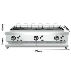 Grill à eau à gaz - 15,6 kW