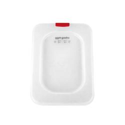 Polypropylenové GN víko 1/6 - mléčné