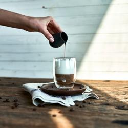 (2) ZWILLING | Sorrento Coffee Glasses – 200 ml - double‑walled borosilicate - handmade