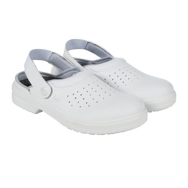 KARLOWSKY | Veiligheidsschoen Oxford - Wit - Maat: 35