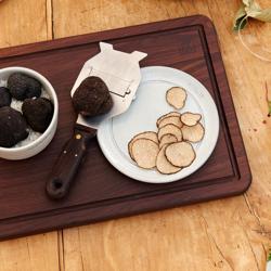 STAUB | DINING LINE - Piatto - piano - Ø 260mm - Ceramica - Tartufo bianco