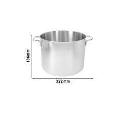 DEMEYERE | Apollo 7 Clearance Cooking Pot – InductoBase 7‑Ply - No Lid