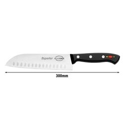 F. DICK | Superior - Santoku nož - Sa udubljenim rubom - Oštrica: 180 mm 