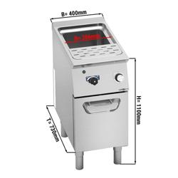 Elektrische pastakoker met vulkraan - 30 liter - 8,0kW - met aftapkraan - Paolo 700 - Digital