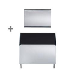 Ice cube maker - 403 kg / 24 h - incl. ice storage bin