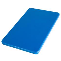 Snijplank - 325x530mm - Dikte: 20mm - HACCP-conform - HDPE 500 - Blauw - Vaatwasmachinebestendig