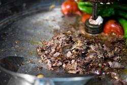 Feliator electric pentru kebab - Capacitate: 60 kg/zi - incl. cuțit de tăiat și piatră de ascuțit