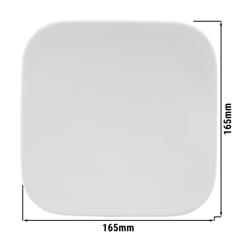 (6 stuks) SELTMANN WEIDEN | Bord - plat vierkant - 165x165mm - Wit