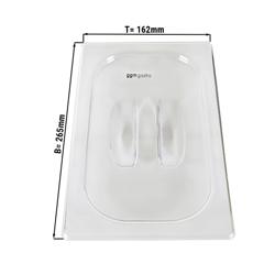 Polycarbonate Gastronorm Lid GN 1/4 – Clear