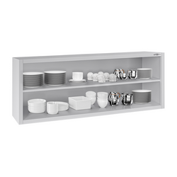 کابینت دیواری اکونومی استیل - 1800*400 میلیمتر -  بدون درب کشویی - 650 میلیمتر ارتفاع