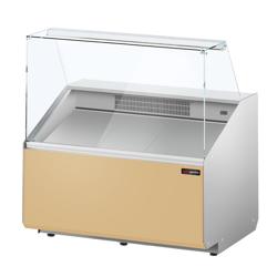 Koelvitrine - 1000mm - Beige voorpaneel