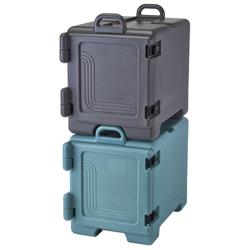 CAMBRO | ULTRA PAN CARRIER® - Insulated Food Carrier – 34 L – 3× GN 1/1 (100 mm) – Slate Blue