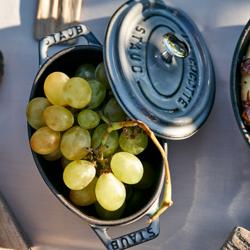 STAUB | Mini Cocotte Round Enamelled Cast Iron Casserole Dish – Ø 110 mm – Graphite Grey