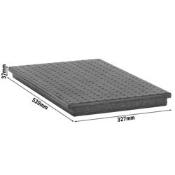 (1 piece) CAMBRO | Cam GoBox® ThermoBarrier Divider – 530×327×37 mm – Black – Fits EPP300110 & EPP400110