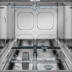 Máquina de lavar copos de parede dupla - Manual - 5,00kW - com bomba de drenagem, doseadores de detergente e abrilhantador