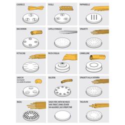 Masina de facut paste profesionala - 13 kg/h - 750 W - duză Ø 57 mm