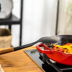 STAUB | Giratutto per wok - 310 mm - Silicone - Nero