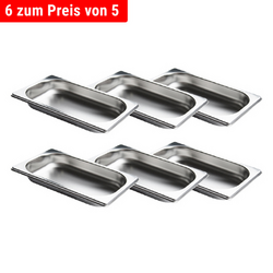 GN-beholder i rustfrit stål 1/4 - dybde: 20 mm