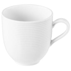 (6 pezzi) SELTMANN WEIDEN | Tazza da caffè latte Tulipano - 0,37 litri - Bianco