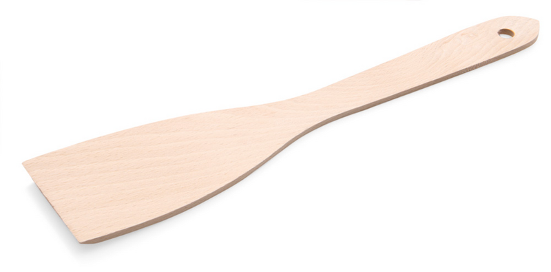 Houten spatel - Gesloten - Lengte: 30 cm