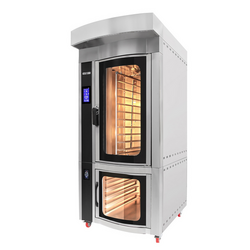 Bakkerij heteluchtoven op gas - Touch - 10x EN 60x40 - incl. rijskast & wassysteem