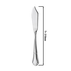 (12 Stück) Fischmesser Vincenza - 210mm