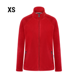 Karlowsky | Női munkaruházat Fleece kabát melegítő - piros - Méret: XS