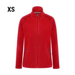 KARLOWSKY | Dames Werkkleding Fleece Jas Warm-Up - Rood - maat: XS