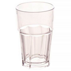 (50 stuks) Polycarbonaat glas - 300 ml