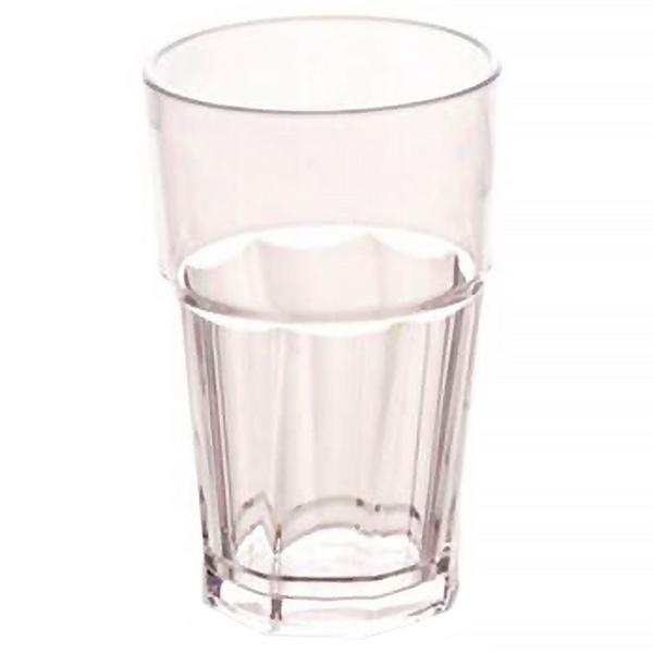 Polykarbonat glas - 300 ml - set med 50 stycken