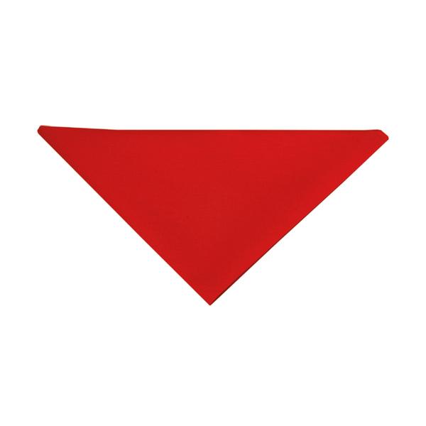 (5 pieces) KARLOWSKY | Neckerchief – Red - 71×71×100 cm - 95°C washable