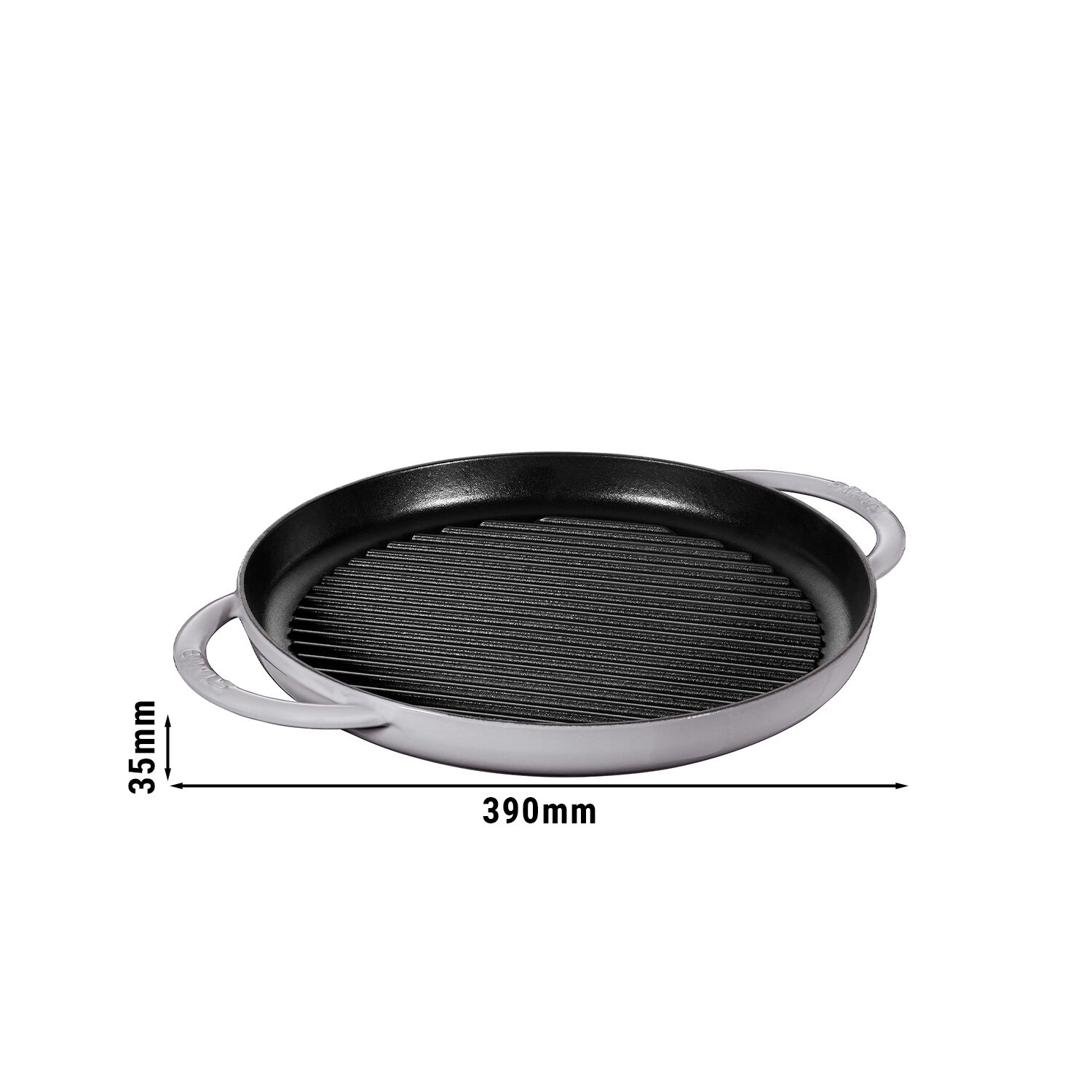 STAUB | GRILL PANS - Pure Grill - Ø 300mm - Fonte - Gris graphite	