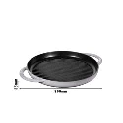 STAUB | Pure Grill Round Cast Iron Grill Pan – Ø30 cm - Graphite Grey
