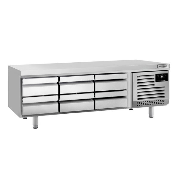 Estrutura de refrigeração (GN) com 6 gavetas 1/1