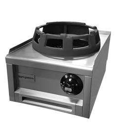 Fogón de gas wok - con 1 quemador - Ø 285 mm (12 kW)