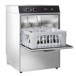 Myčka skla - manuální - 2,97 kW - s čerpadlem mycího prostředku, oplachovým čerpadlem a vypouštěcím čerpadlem