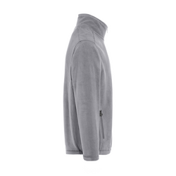 KARLOWSKY | Giacca in pile da lavoro da uomo Warm-Up - Grigio platino - Taglia: 4XL